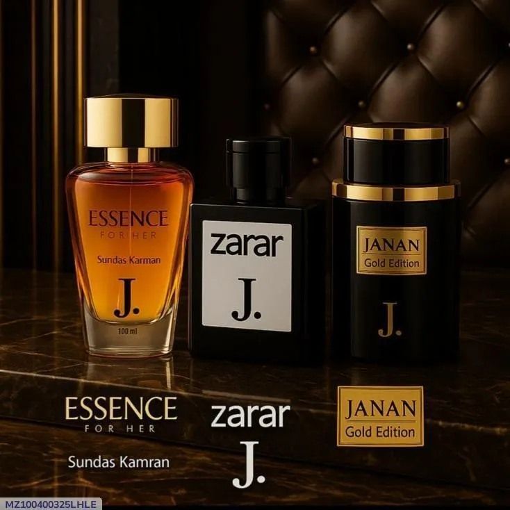 Janan +Zarar+Essense Perfume Set