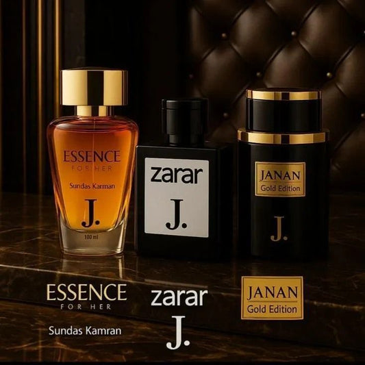 Janan +Zarar+Essense Perfume Set